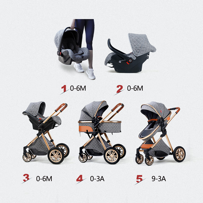 Baby trolley 3 outlet in 1